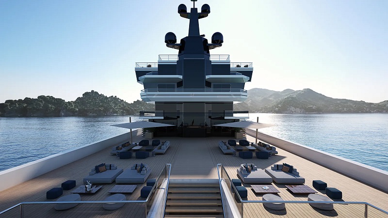 Oceanco and Mario Biferali collaborate on 150m yacht conversion concept