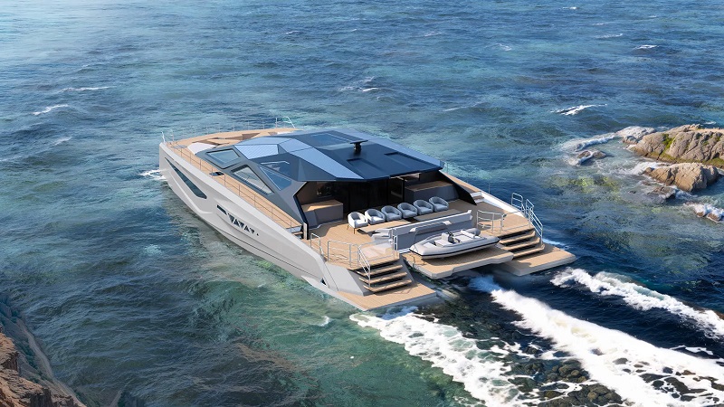 Falcon Yachts announces sale of custom 45m project Stella Azure