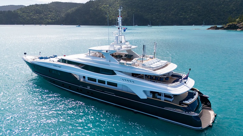 52m Baglietto superyacht Mischief completes M refit