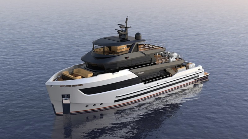 32m Bering 105 Revealed by Bering Yachts