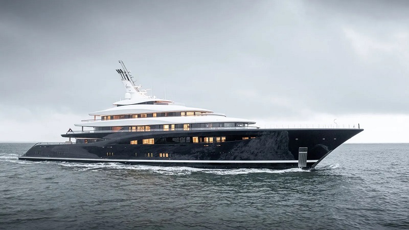 Landmark 119m fuel-cell Feadship superyacht Project 821 completes sea trials