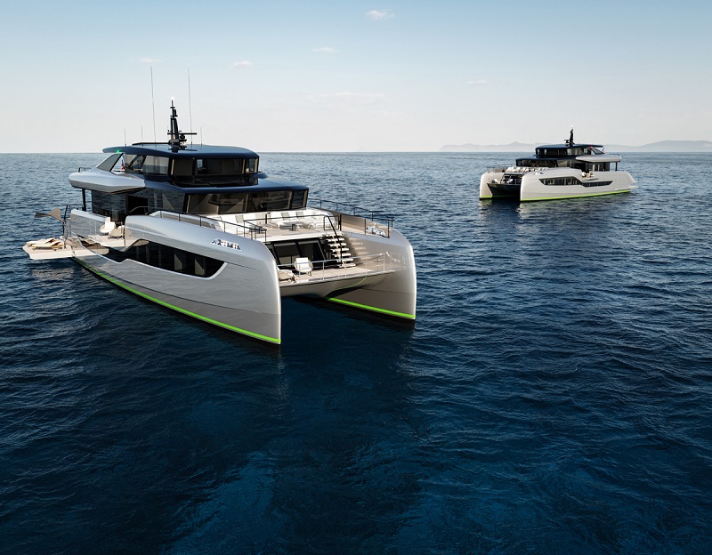 First Interior Details of Its New Ultima 111 Revealed by Sunreef Yachts