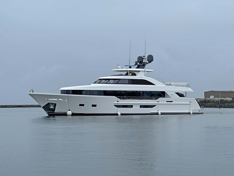 35m Westport 117 Launched by Westport Yachts