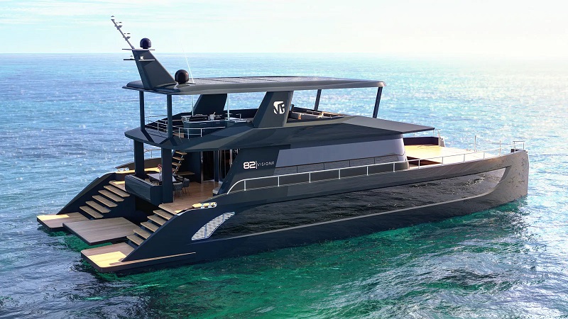 Third 25m VisionF 82 catamaran nears launch