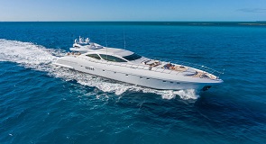 40m Overmarine 32-knot open yacht Incognito for sale