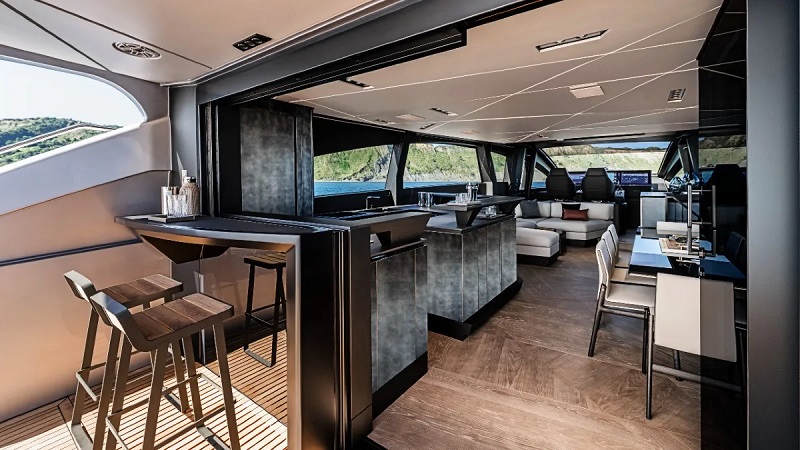 Forget Speed. Pershing’s New 80-Foot Yacht Is All About Comfort on the High Seas.