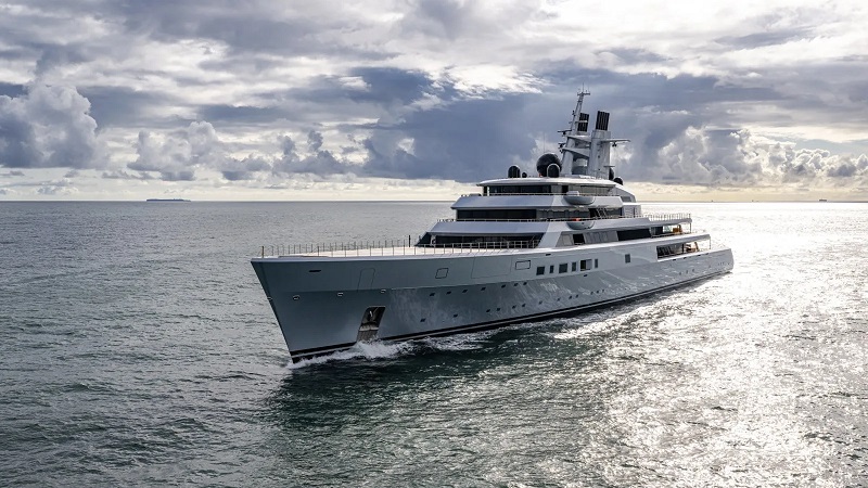 Lürssen delivers 142m superyacht Dragonfly