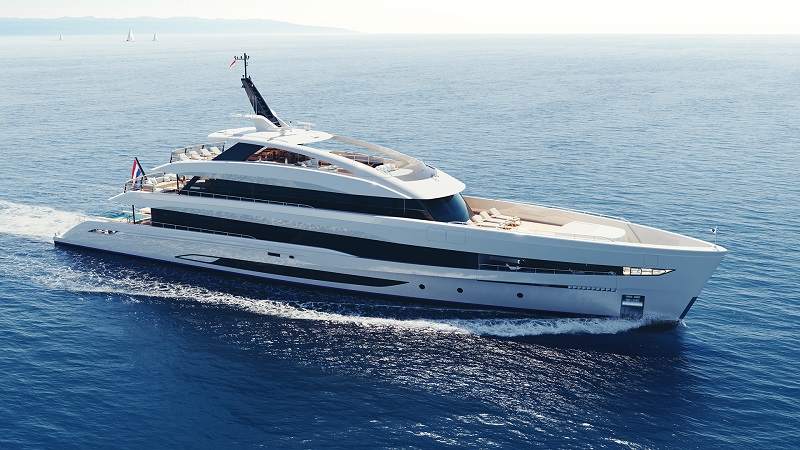 Heesen Announces Keel Laying of YN 21350 Project Grace