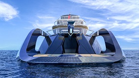 Edvin H Design unveils 80m yacht concept with solar and wave energy