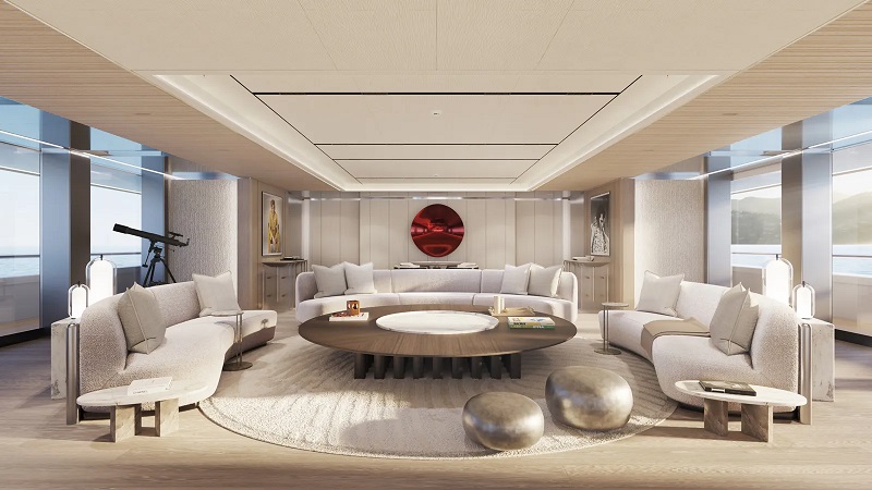 First interior renderings of 88m Admiral superyacht Project Spyder revealed