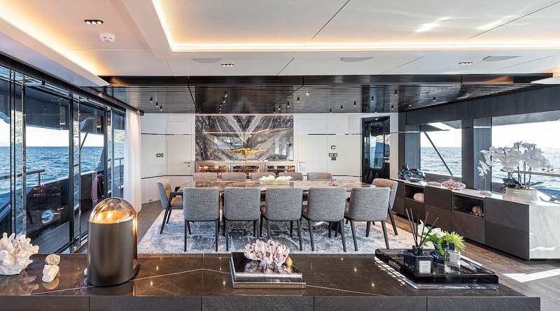 Hot Lab Delivers Bespoke Interior for Latest Numarine 37XP Explorer Yacht