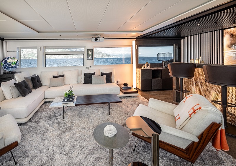 Hot Lab Delivers Bespoke Interior for Latest Numarine 37XP Explorer Yacht