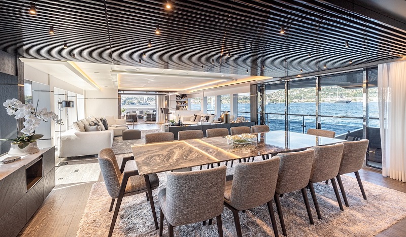 Hot Lab Delivers Bespoke Interior for Latest Numarine 37XP Explorer Yacht