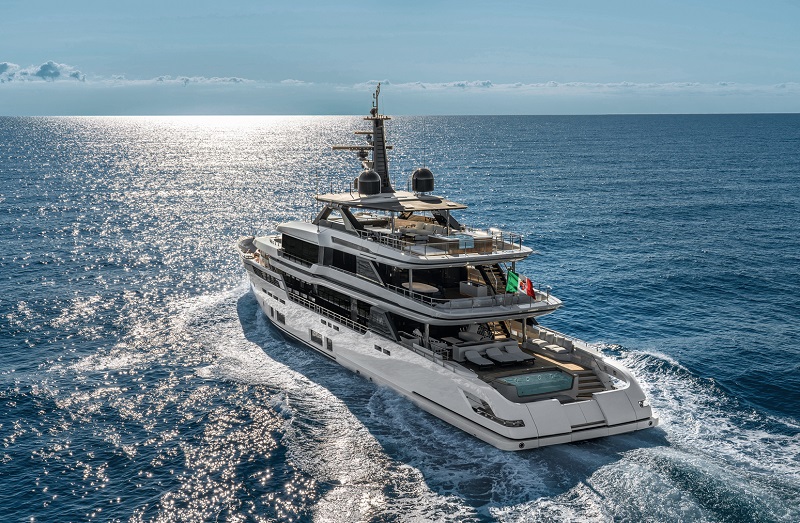 Custom Line Presents First 50-Metre Full-Aluminium Superyacht