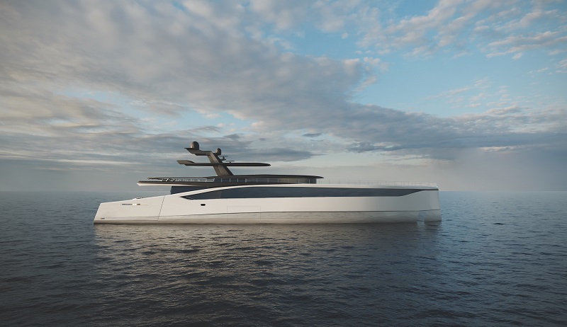 Ocean Independence Introduces Project Kumu Hybrid Yacht Concept