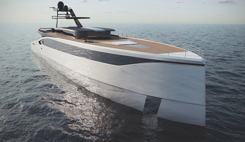 Ocean Independence Introduces Project Kumu Hybrid Yacht Concept