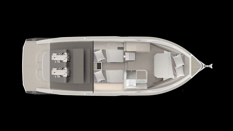 THE EVOLUTION OF THE C-TENDER 40, EVEN MORE SPACIOUS