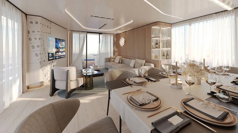 Sarp Yachts Reveals Interior Renderings of XSR 85 RPH