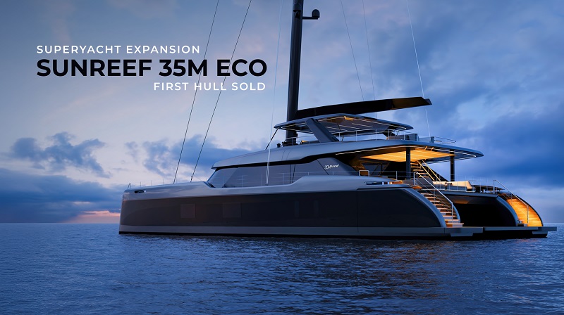 Sunreef 35M Eco Sold to Client Introduced by Y.CO