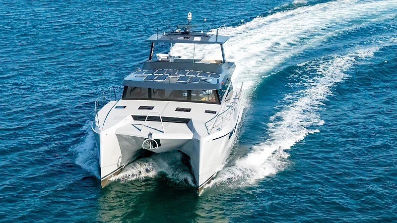 This New 60-Foot Power Catamaran Is Made for Transatlantic Cruising