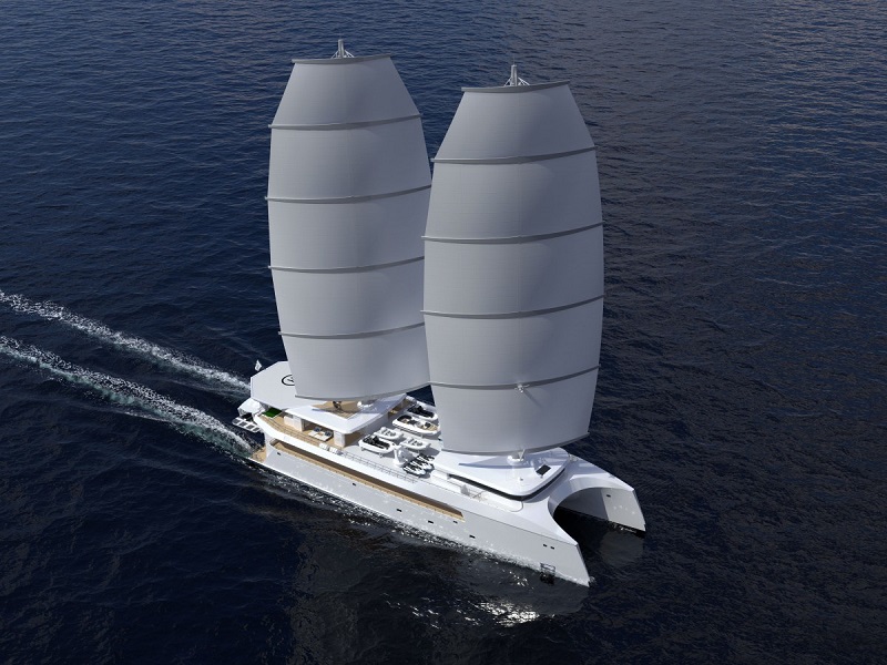 Construction begins on world’s largest sailing catamaran