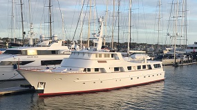 37m Hitachi Zosen motor yacht Buckpasser sold