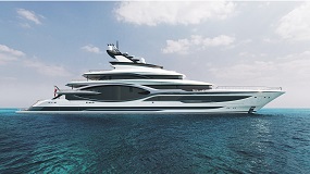 The Italian Sea Group Advances Construction of Admiral 100m Gigayacht