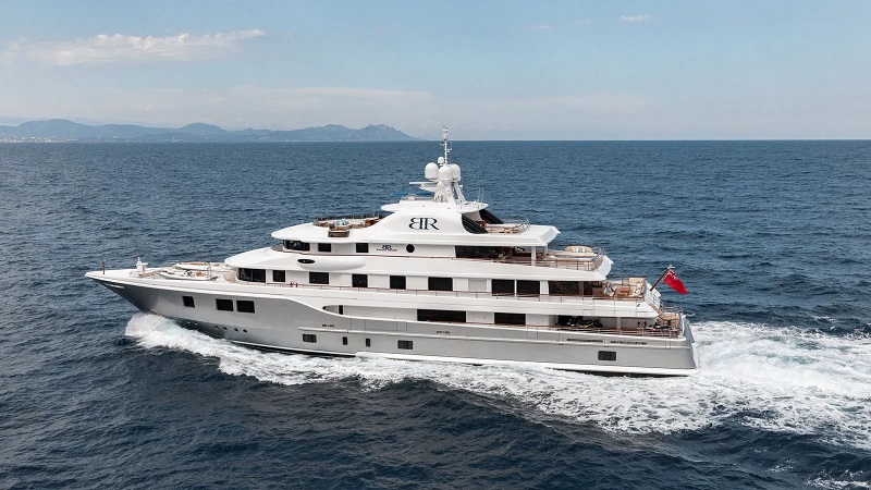 63m Icon motor yacht Baton Rouge joins the market