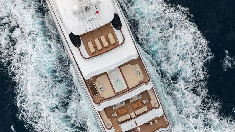 63m Icon motor yacht Baton Rouge joins the market
