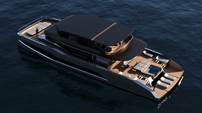 This 110-Foot Solar-Hybrid Catamaran Lets You Party Upstairs and Downstairs