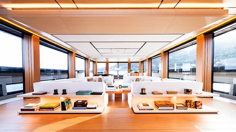 This New 148-Foot Superyacht Lets You See Straight Through It From Bow to Stern