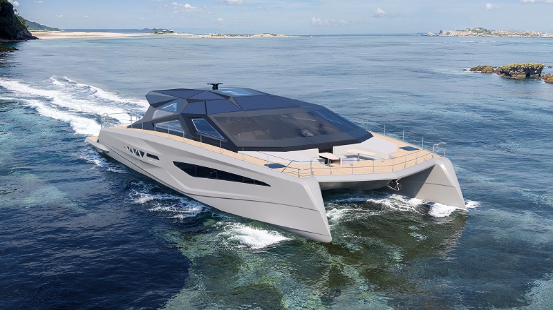 Latitude Yachts’ 88' Sport Catamaran Laniakea Listed for Sale