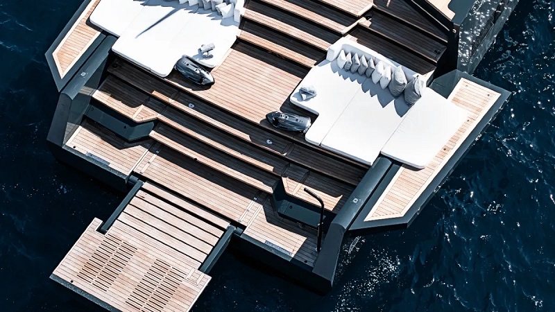 This New 148-Foot Superyacht Lets You See Straight Through It From Bow to Stern