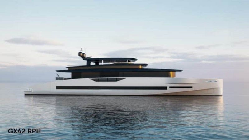 GX SUPERYACHTS GX42, CONSTRUCTION OF THE FIRST 42-METER YACHT IS AHEAD OF SCHEDULE
