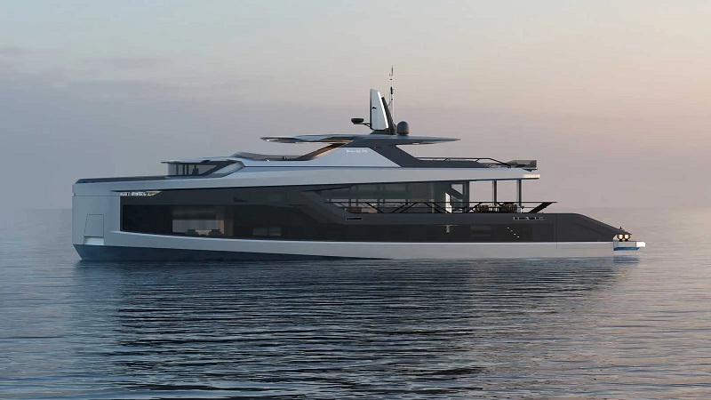 Mazu Yachts releases first interior renderings of new 34m steel model