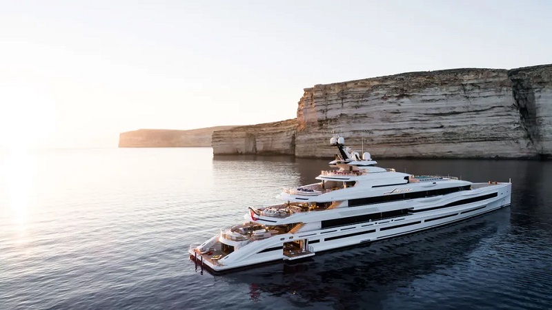 Crew member sues for £200K following injury on board 107m Benetti superyacht Mar