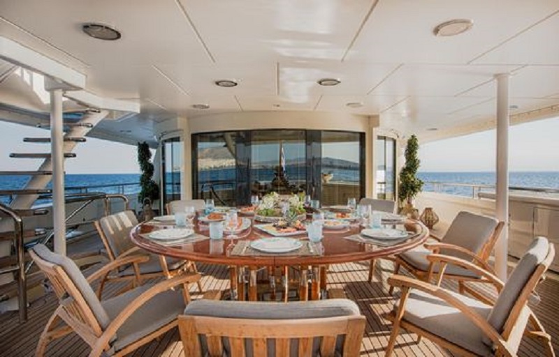 Escape the ordinary on a reduced rate Greece yacht charter with 50m superyacht rental MARLA