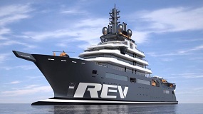 REV OCEAN: First look interior renderings released of the world's largest yacht for charter