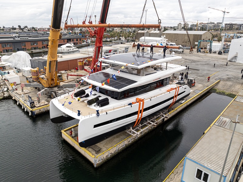 Fully-Electric Catamaran E-Cat 80 Launched by VisionF Yachts