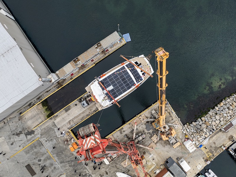 Fully-Electric Catamaran E-Cat 80 Launched by VisionF Yachts