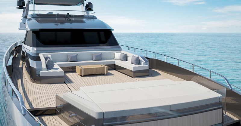 Superyacht A SALT WEAPON heads to the Caribbean as the first Ocean Alexander Puro charter yacht