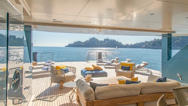 First look inside 44m Cantiere delle Marche explorer yacht Mat First look inside 44m Cantiere delle Marche explorer yacht Mat