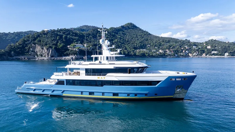 First look inside 44m Cantiere delle Marche explorer yacht Mat First look inside 44m Cantiere delle Marche explorer yacht Mat
