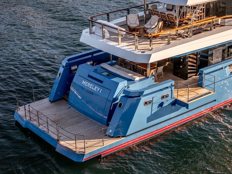 35m Mereley I Launched by AES Yacht