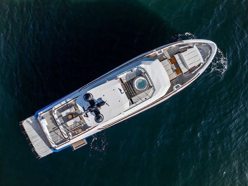 35m Mereley I Launched by AES Yacht