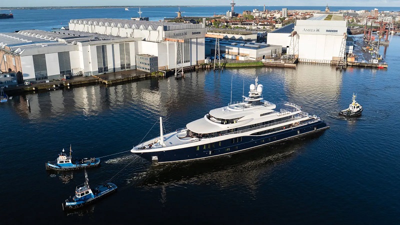 74m Amels 242 superyacht Nome delivered 74m Amels 242 superyacht Nome delivered