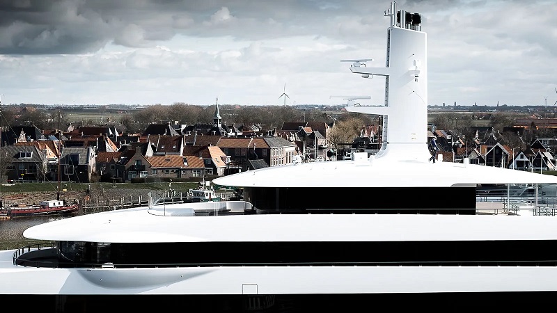 101m Feadship superyacht Project 1013 launched and named Moonrise 101m Feadship superyacht Project 1013 launched and named Moonrise