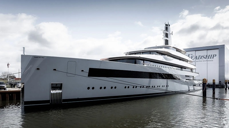101m Feadship superyacht Project 1013 launched and named Moonrise 101m Feadship superyacht Project 1013 launched and named Moonrise