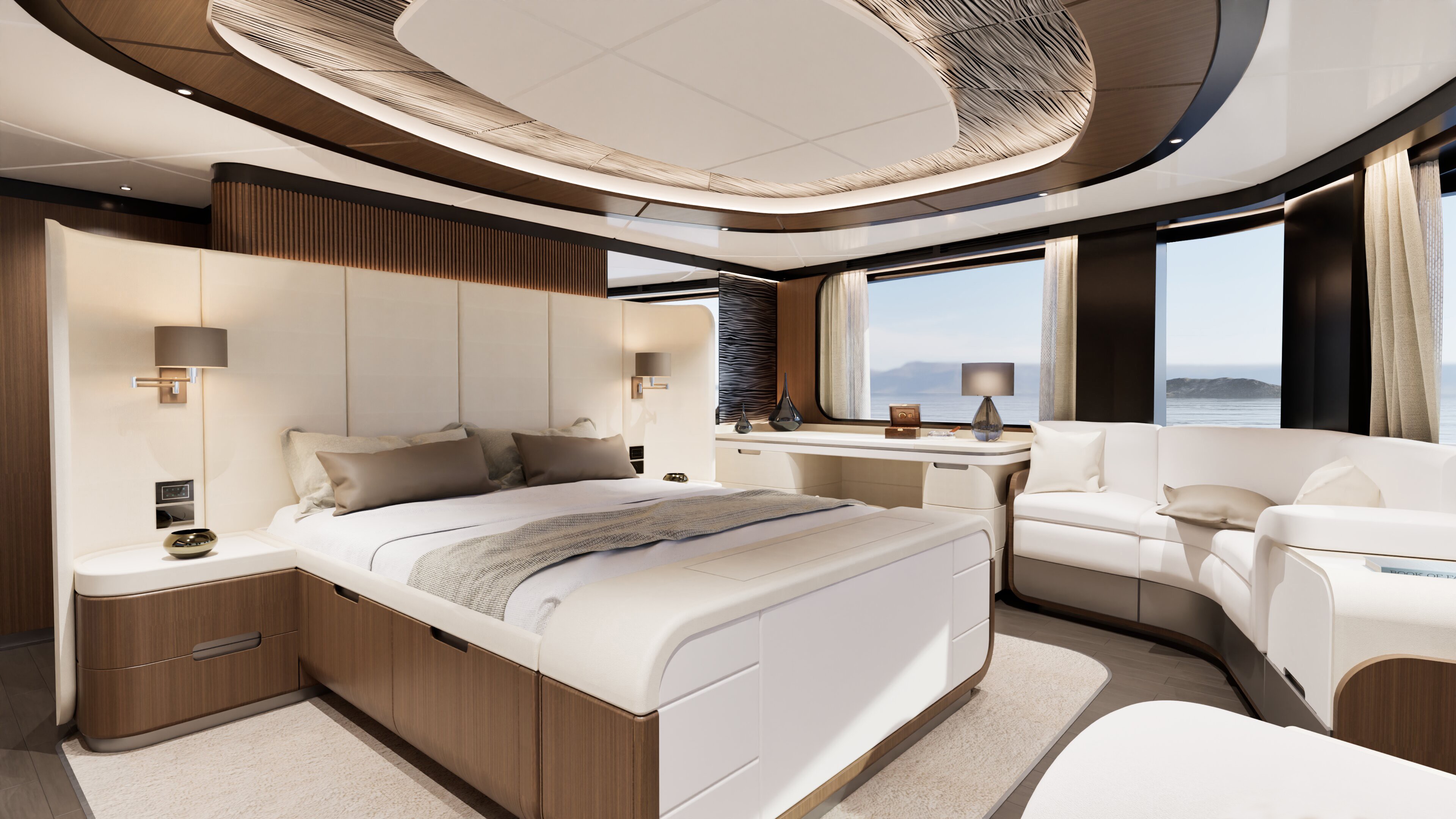 First GX42 Superyacht Reveals Family-Oriented Casali Interior