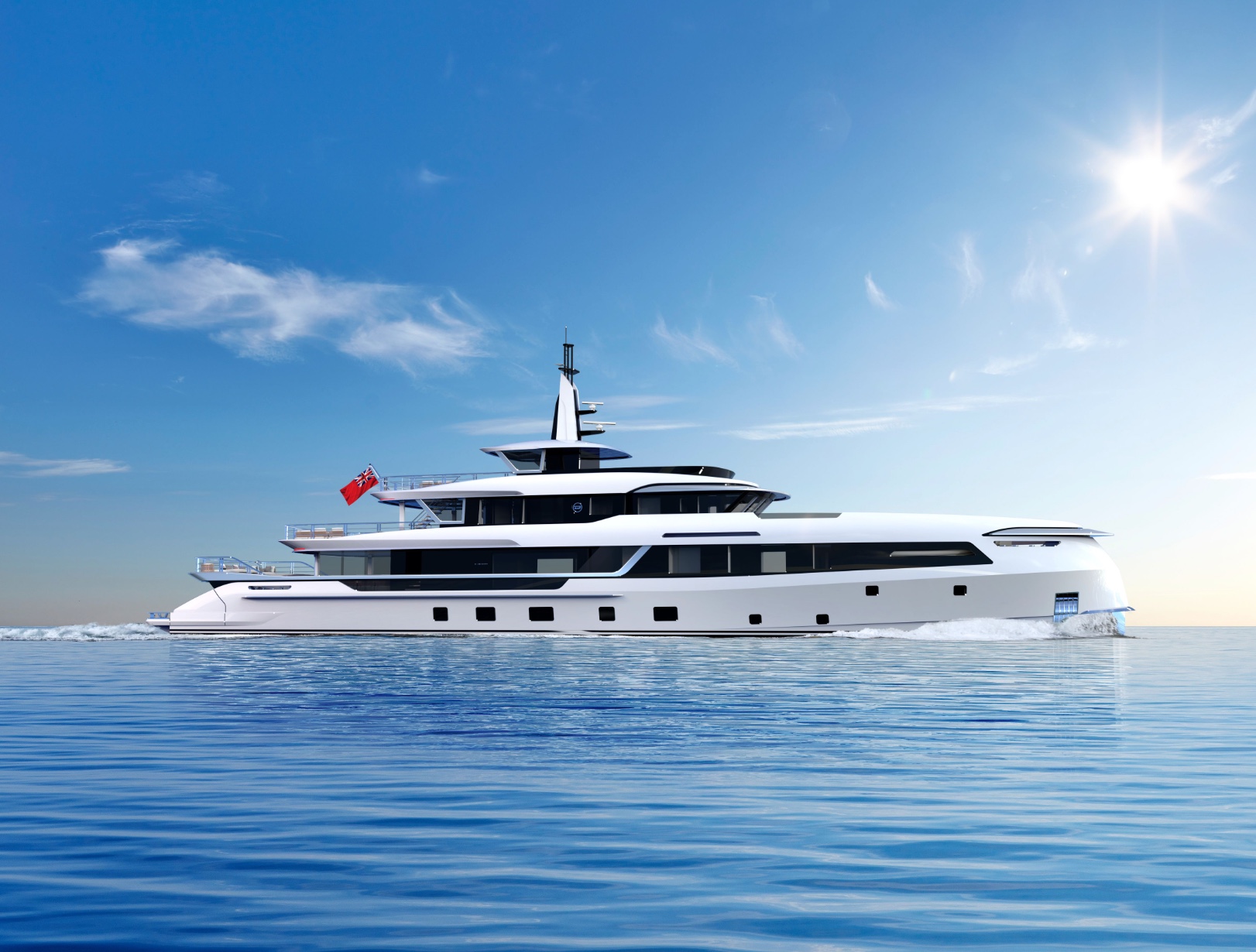 New Exterior Details of 52m GTT 170 Revealed by Dynamiq